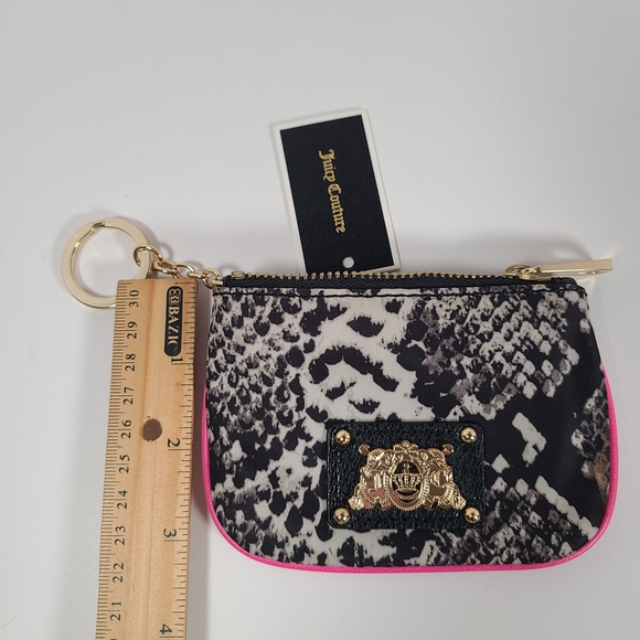 Juicy Couture Black and White Coin Purse - Picture 4 of 6